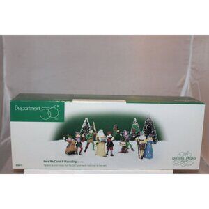 Dept 56 Dickens Village- Here We Come A-Wassailing